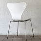 フリッツハンセン Fritz Hansen 3107 セブンチェア ラッカー仕上げ ホワイト スタッキング アルネ・ヤコブセン デンマーク 北欧家具 B ◇