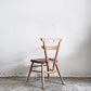アーコール Ercol ダブルバックチェア キッズチェア イエロードット 黄色 スタッキング エルム材 UKビンテージ Vintage 英国家具 ■