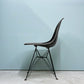 ハーマンミラー Herman Miller サイドシェルチェア セカンド 2nd FRP ブラック エッフェルベース イームズ ビンテージ ミッドセンチュリー ◎
