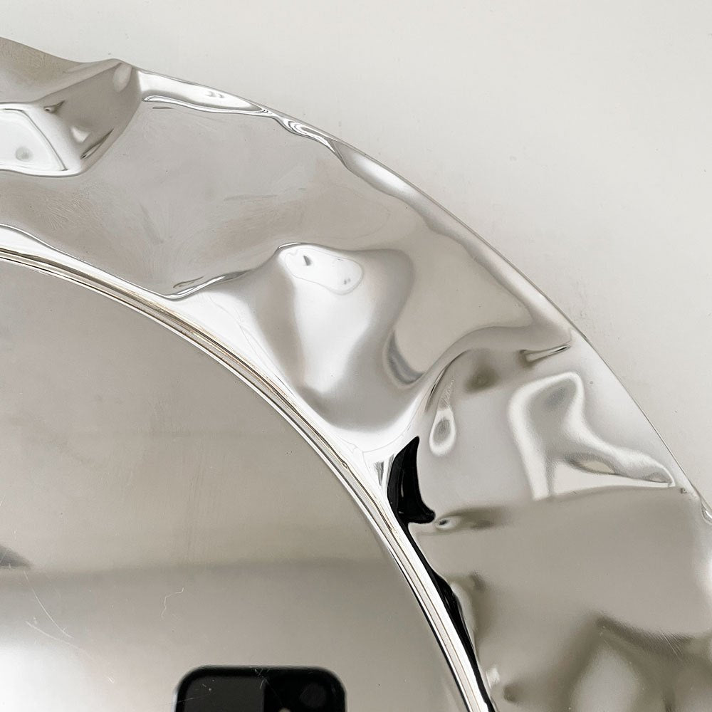 アレッシィ ALESSI フォワ Foix ラウンドトレイ Φ44cm ステンレス製 リュイス・クロテート Lluis Clotet イタリア 参考価格￥22,535- ◎