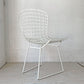 ノル Knoll 420 サイドチェア ワイヤーチェア ホワイト ハリー・ベルトイア Harry Bertoia ミッドセンチュリー 名作椅子 ★