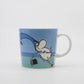 アラビア ARABIA ムーミンマグ MOOMIN ドルフィンダイブ 2007年 夏限定 フィンランド 北欧食器 箱付き ●