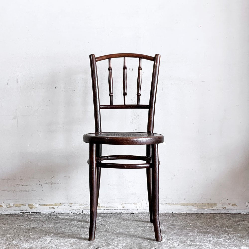 ポリッシュベントウッドファニチャーインダストリー Polish Bentwood Furniture Industry ベントウッドチェア ダイニングチェア 曲木 ポーランド ビンテージ ■