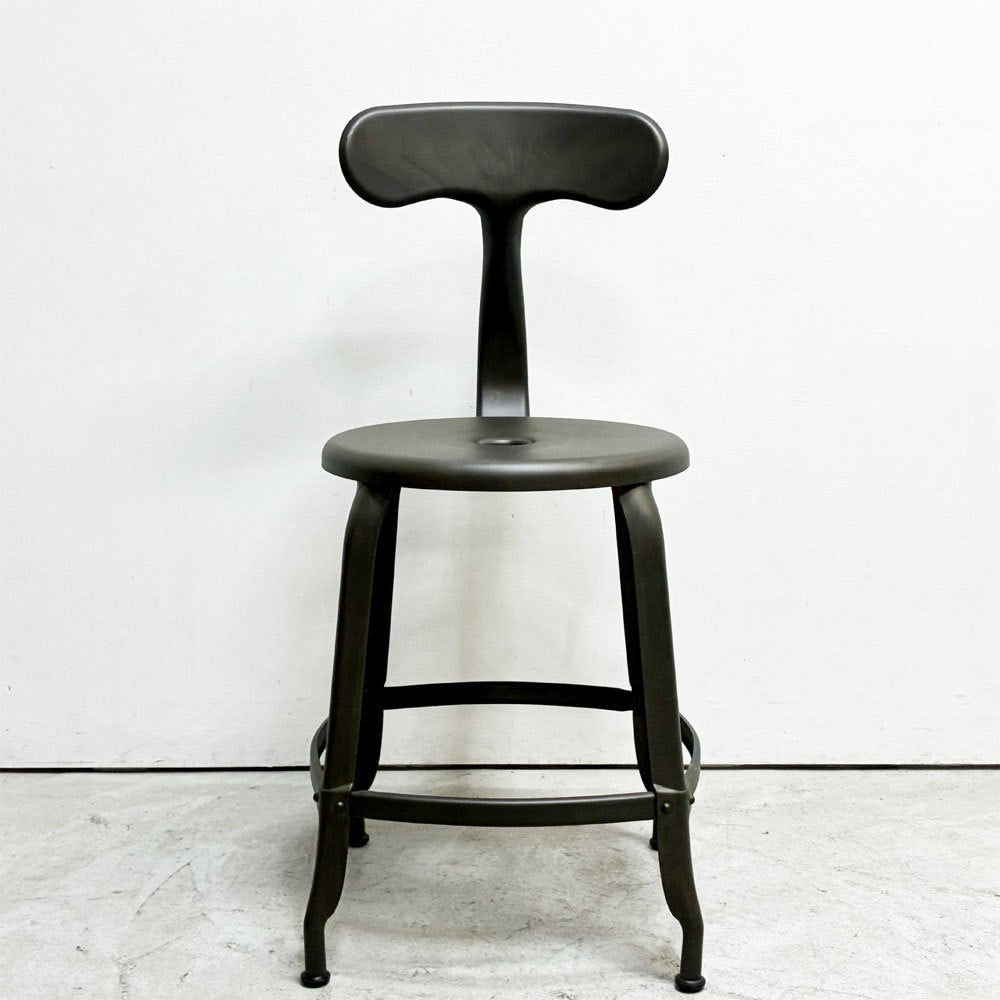 フェールトラヴァイユ FER TRAVAIL ニコルチェア NICOLLE Chair SH45 ダイニングチェア スチール マットクリア仕上げ 別注モデル インダストリアル フランス E ●