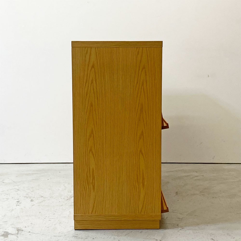 リアルスタイル REAL Style バンクロフト BANCROFT ブックシェルフ 1133 オーク材 6フラップドア  ●