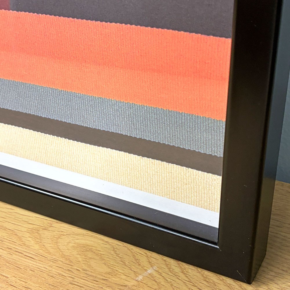 BAUHAUS アートパネル ポスター 額装品 フレーム付き 壁掛け用 オフセット印刷 ドイツ モダンデザイン ◎