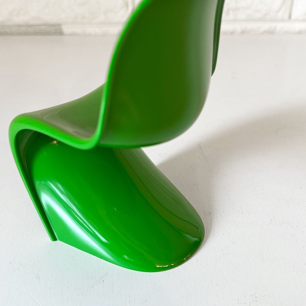 ヴィトラ デザインミュージアム Vitra Design Museum ミニチュアコレクション パントンチェア 1/6スケール 限定カラー グリーン 箱付き ◎
