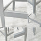 リオン LYON ファクトリー チェア FACTORY CHAIR カウンターチェア グレー バックレスト クッション PVCレザー 座面高69cm パシフィックファニチャーサービス P.F.S取り扱い C ●