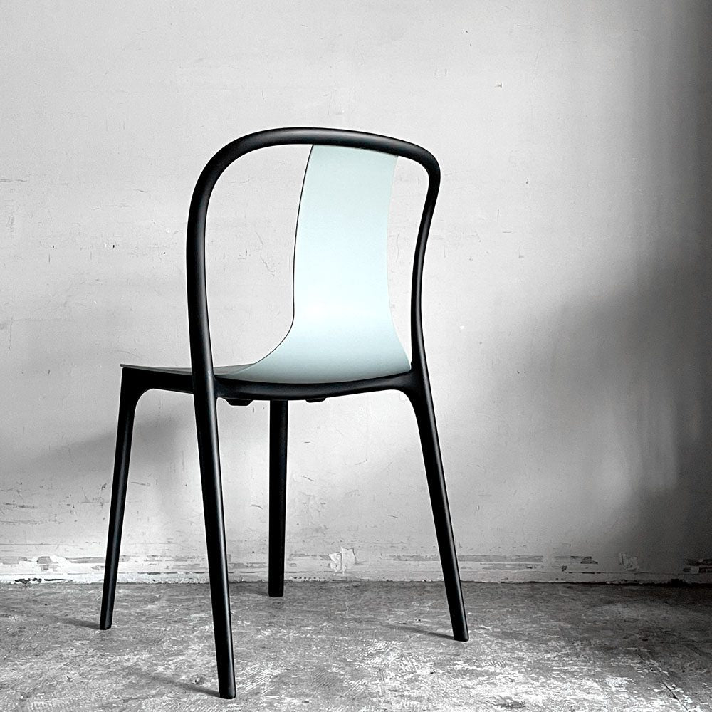 ヴィトラ Vitra ベルヴィルチェア Belleville Chair ダイニングチェア スタッキングチェア モスグレー ロナン & エルワン・ブルレック A ■