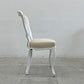 サラグレース Sarah Grace SGD デビュー ダイニングチェア DEBUT DINING CHAIR CHARM BD WHITE&NATURAL LINEN ラタンバック アンティーク風 オーク材 参考価格約55,000円 C〓