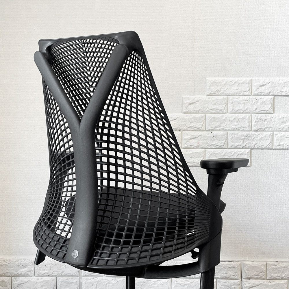 ハーマンミラー HermanMiller セイルチェア SAYL Chair サスペンションミドルバック アジャスタブルアーム 2023年製 イヴ・ベアール ◎