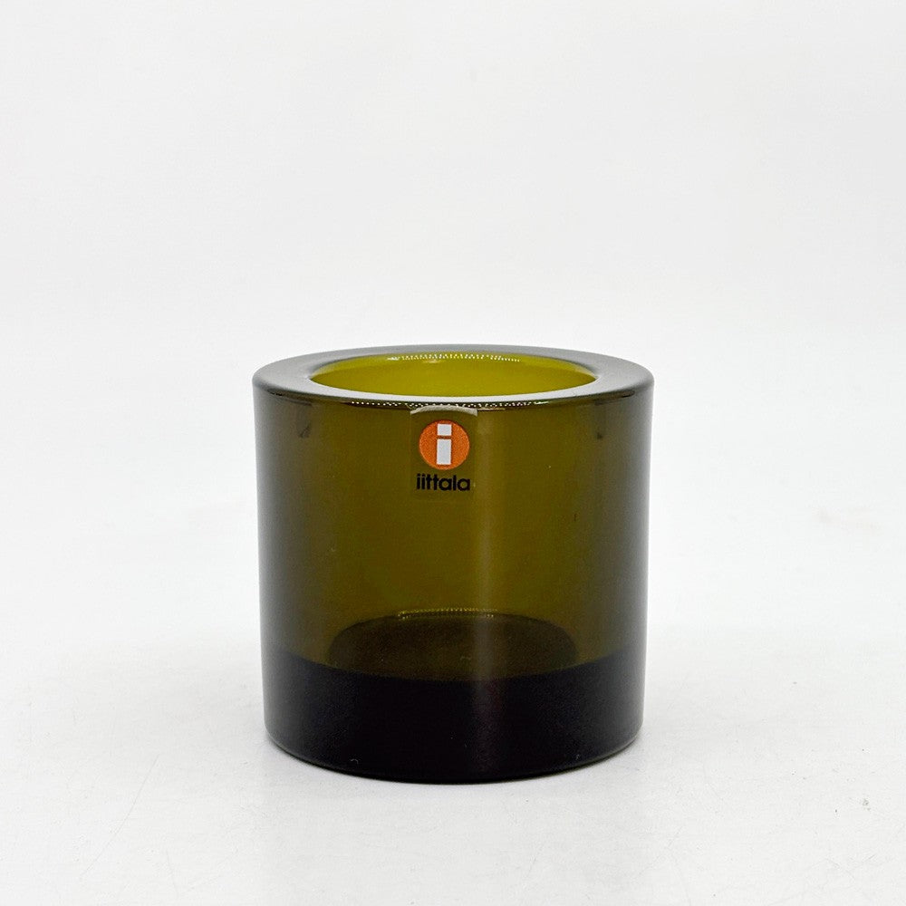 イッタラ iittala マリメッコ marimekko キビ kivi キャンドルホルダー オリーブ スコープ Scope別注 希少 廃番 北欧 フィンランド B ●