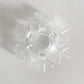 イッタラ iittala  スノークリスタル 雪の結晶 キャンドルホルダー ヴァルト・コッコ Valto Kokko フィンランド 北欧雑貨 ビンテージ 箱付 ■