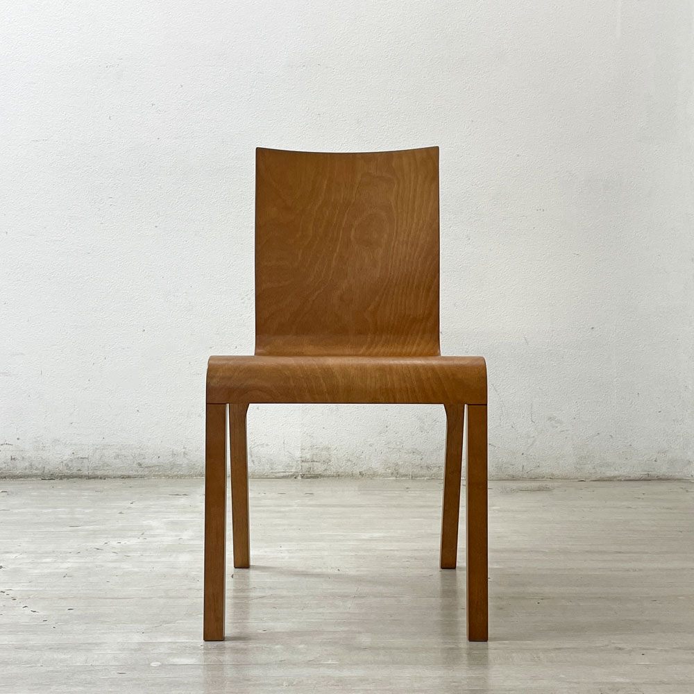 カンディハウス CONDE HOUSE ラピス LAPIS スタッキングチェア ダイニングチェア プライウッド シルッカ & ティモ・サールニオ 旭川家具 ●