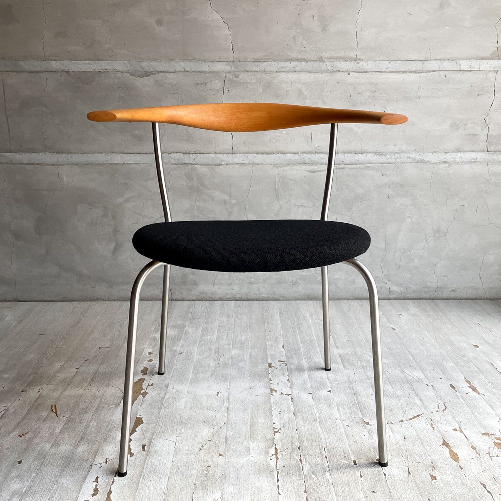 PPモブラー PP mobler PP701 ミニマルチェア Minimal Chair ダイニングチェア ビーチ無垢材 一本木笠木 別注モデル オイル仕上げ ウェグナー 希少 ♪