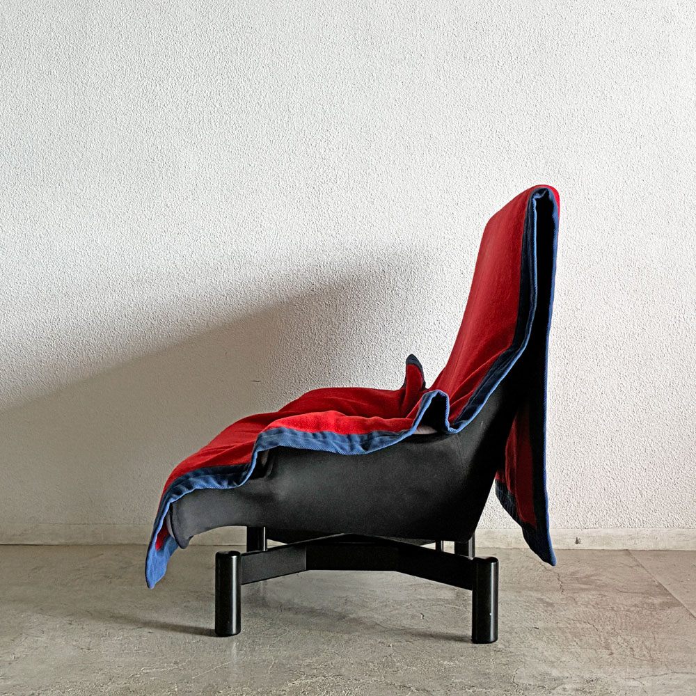 カッシーナ Cassina シンドバッド Sindbad 1Pソファ アーム ラウンジチェア ヴィコ・マジストレッティ 希少 A 〓