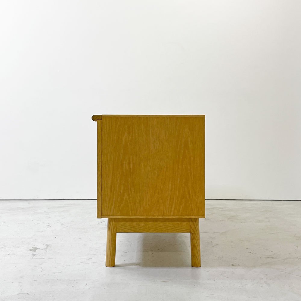 イデー IDEE スティルト サイドボード L STILT SIDEBOARD L テレビボード AVボード オーク材 W141cm マリナ・ボーティエ ナチュラル ●