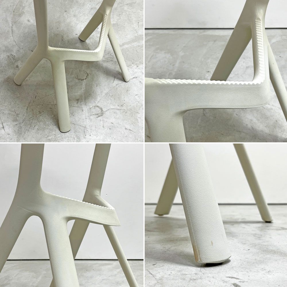 プランク PLANK ミウラスツール MIURA stool ハイスツール スタッキング ホワイト コンスタンチン･グルチッチ イタリア ●
