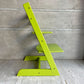 ストッケ STOKKE トリップトラップ TRIPP TRAPP ベビーチェア キッズチェア ライムグリーン S/N4～ ノルウェー 北欧家具 ♪