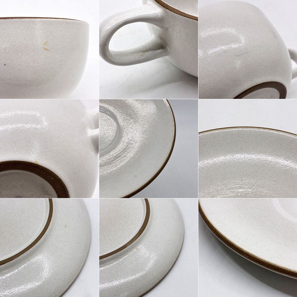 ヒースセラミックス HEATH CERAMICS カップ＆ソーサー 陶器 アメリカ B ●