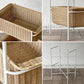 イデー IDEE ワラビー WALLABY バスケットスタンド BASKET STAND ラタン スチール ホワイト 廃番仕様 現行定価49,900円 ◇