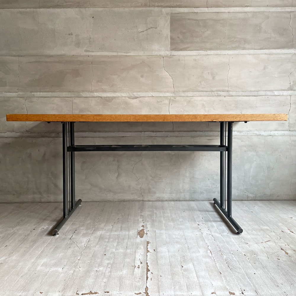 クラッシュゲート CRASH GATE ノットアンティークス Knot antiques グリット2 GRITⅡ リビングダイニングテーブル オーク無垢材 インダストリアルデザイン ♪