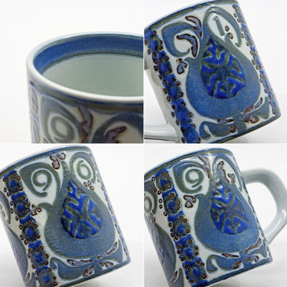 ロイヤルコペンハーゲン ROYAL COPENHAGEN イヤーマグ year mug アニュアルマグ Sサイズ 1969年 北欧ビンテージ デンマーク ●