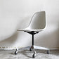 ハーマンミラー Herman Miller サイドシェルチェア セカンド 2nd FRP パーチメントカラー キャスターベース イームズ ビンテージ ■