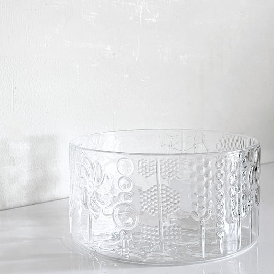 イッタラ iittala FLORA BOWL フローラ ボウル Φ15㎝ ヌータヤルヴィ nuutajarvi クリア Scope別注 オイバ・トイッカ フィンランド 北欧雑貨 ■