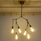 アクメファニチャー ACME Furniture ソリッドブラスランプ SOLID BRASS LAMP 6アームシャンデリア 6ARM CHANDELIER 真鍮 シーリングライト ミッドセンチュリー インダストリアル レトロスタイル ●
