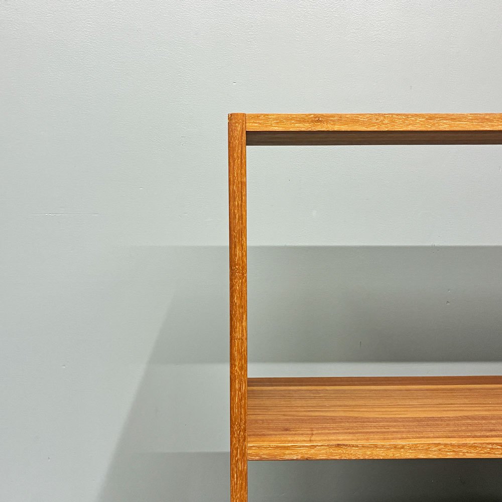 無印良品 MUJI スタッキングシェルフ ワイド 1列2段 ウォールナット材 オープンシェルフ 本棚 飾り棚 ◎