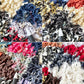 モロッカンラグ MOROCCAN RUG ボシャルウィット Boucherouite 手織り絨毯 ラグ マルチカラー 125×60cm モロッコ ◇