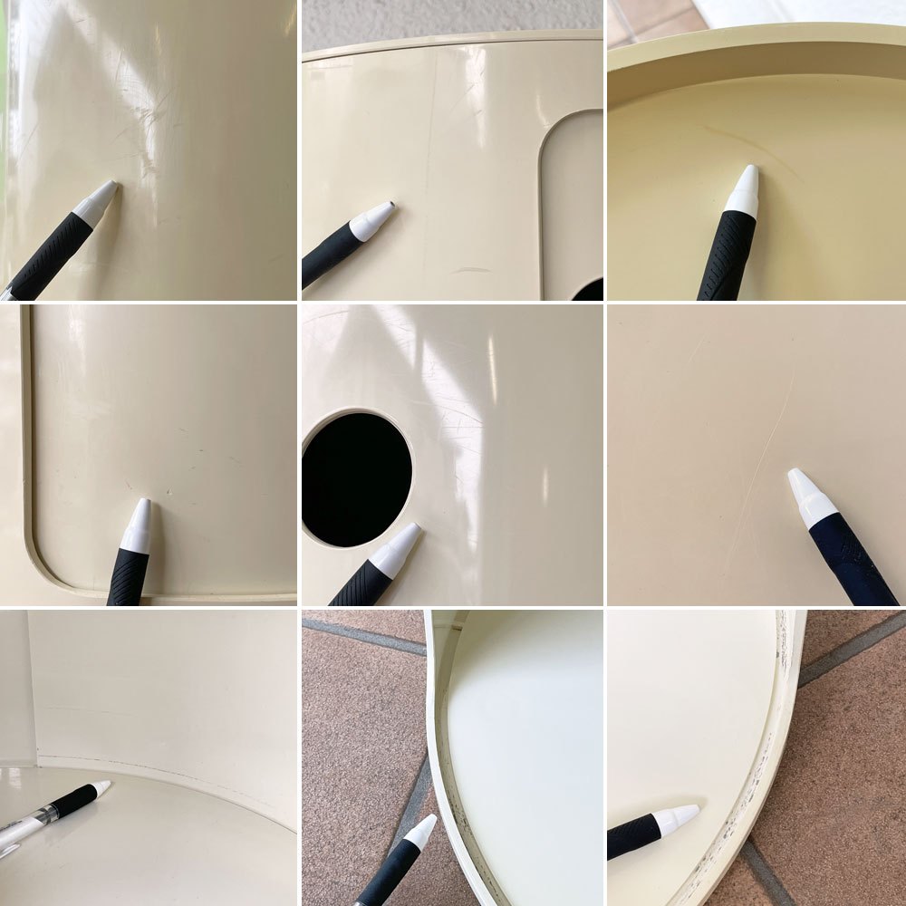 カルテル Kartell ラウンドエレメント Round Element Hタイプ 3段 ホワイト アンナ・カステッリ・フェリエーリ イタリア ◇