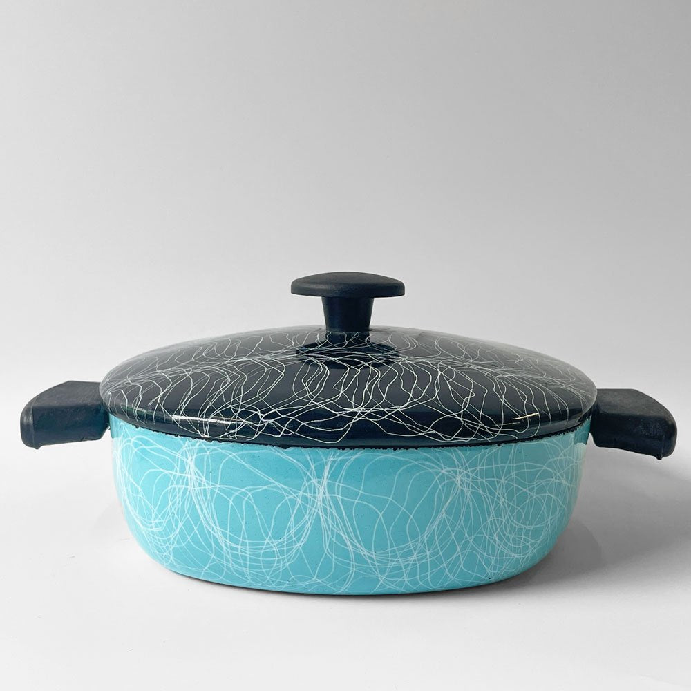 セレンディピティ エナメルウェア Serendipity enamelware スパゲッティ ストリング ホーロー鍋 両手鍋 琺瑯 USビンテージ ◇