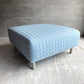 ハーマンミラー Herman Miller カラーフォーム ソファグループ ColourForm Sofa Group オットマン スツール スクエア マハラム生地 ライトブルー系 Scholten & Baijings ♪