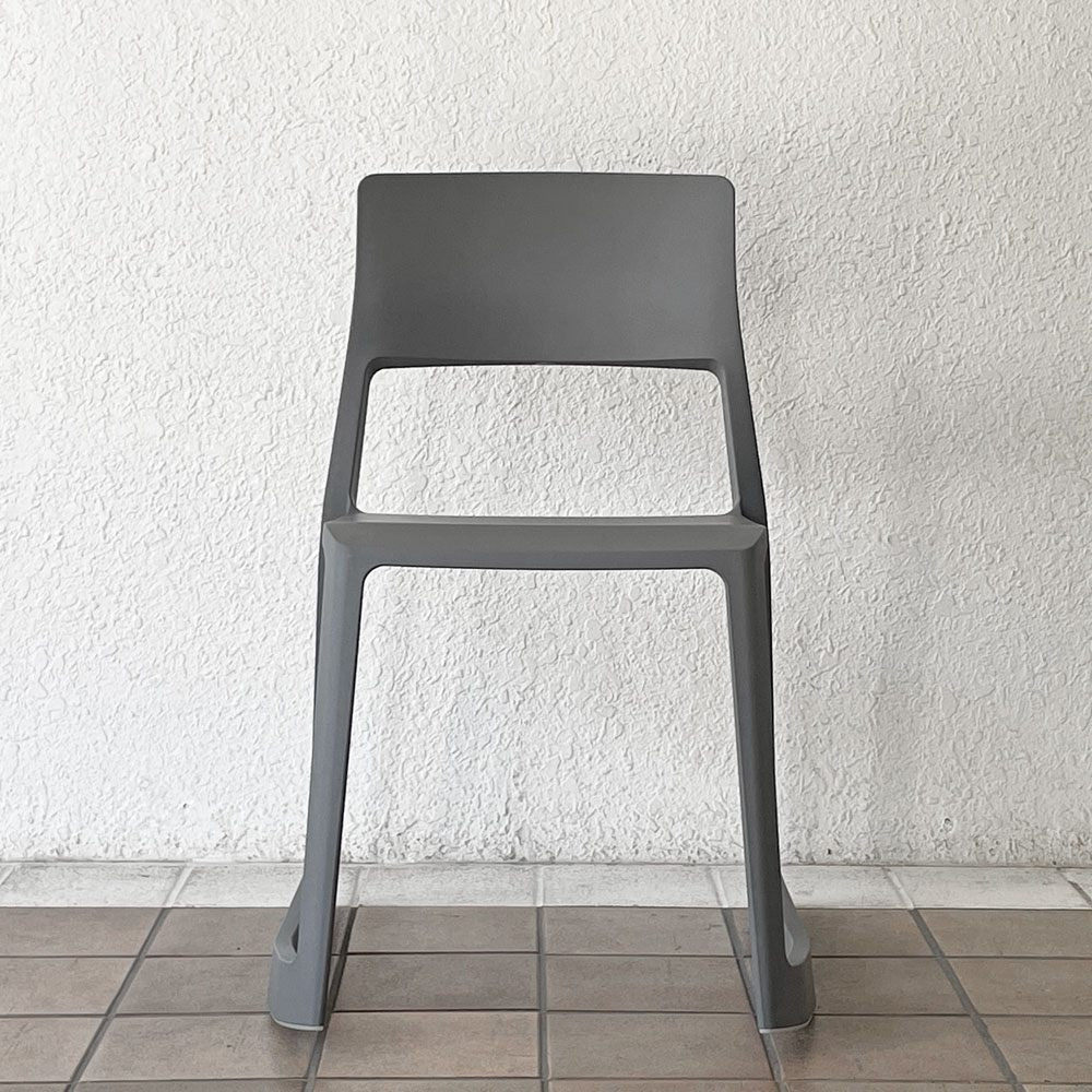 ヴィトラ Vitra ティプトン Tip Ton ワークチェア ダイニングチェア デスクチェア バサルト スタッキング チルト機能 定価￥50,600- ◇