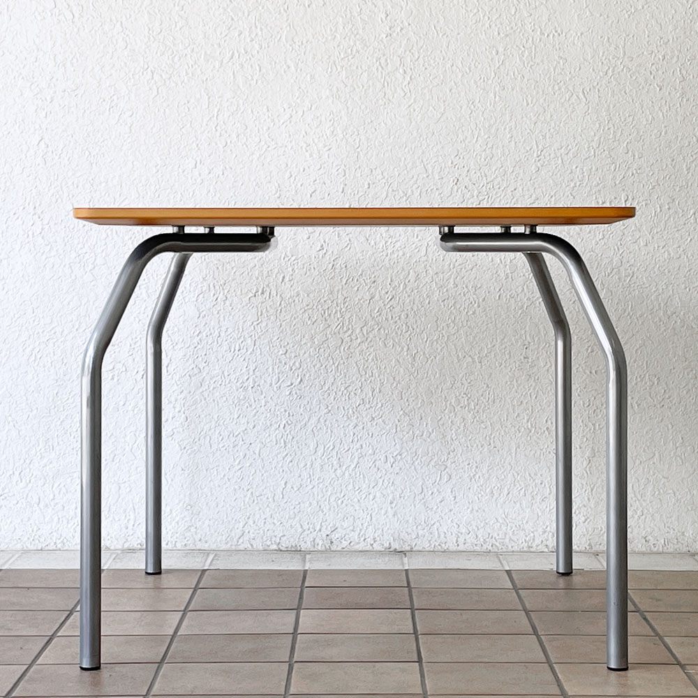 イノベーター innovator ダイニングテーブル スクエア 85cm メラミントップ スチール パイプレッグ 北欧 スウェーデン ◇