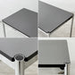 ユーエスエムハラー USMハラー USM Haller モジュラーファニチャー USMハラーテーブル ワーキングデスク ダイニング グラファイトグレー ラミネート天板 アジャスター 高さ調整機能付 スイス A ●