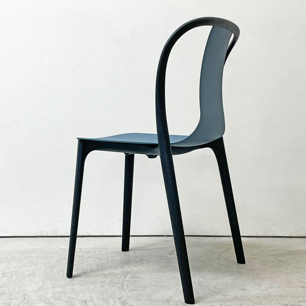 ヴィトラ Vitra ベルヴィルチェア Belleville Chair ダイニングチェア スタッキングチェア シーブルー ロナン & エルワン・ブルレック A ●