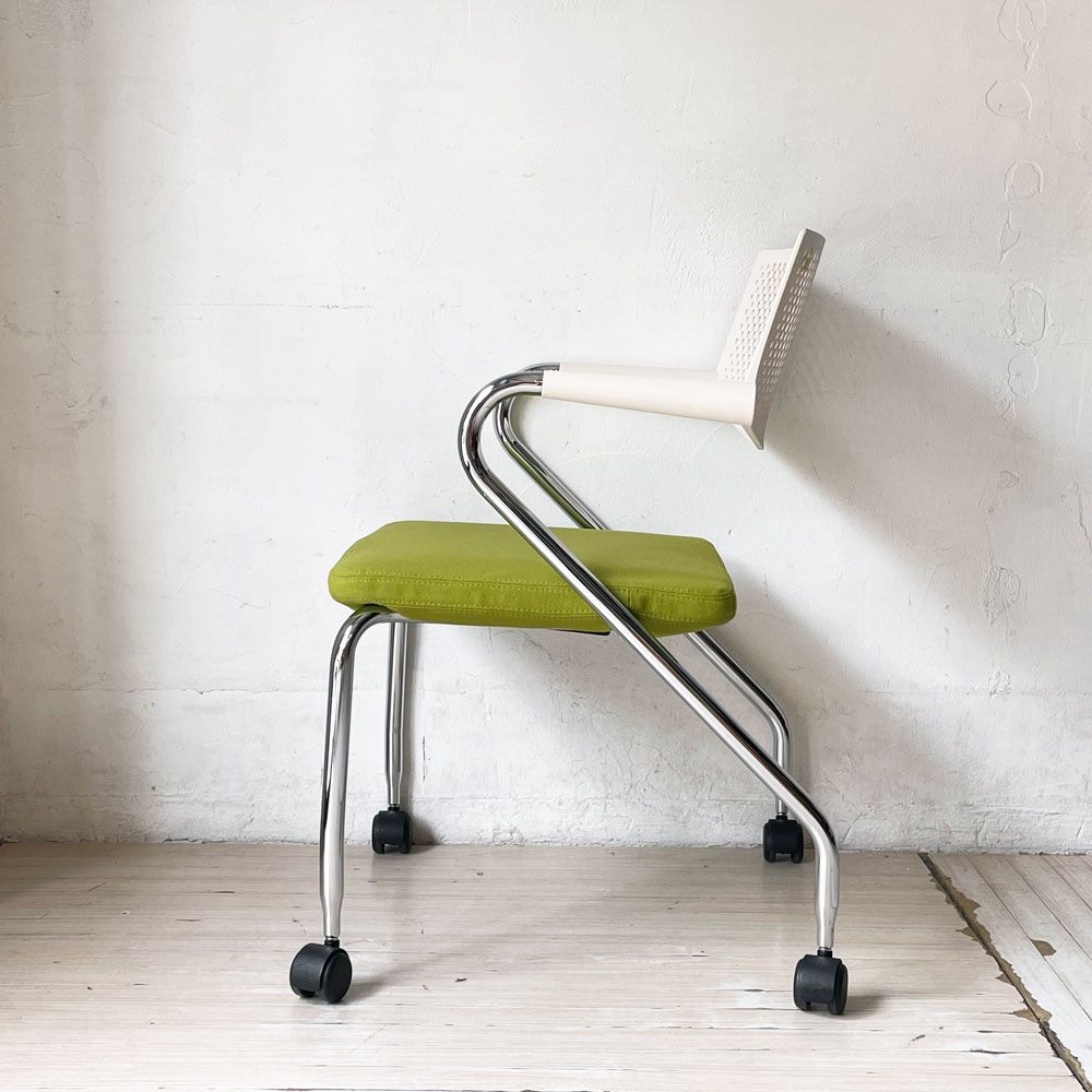 ヴィトラ vitra ビザロール Visaroll アームチェア ミーティングチェア デスクチェア スタッキング アントニオ・チッテリオ B ★