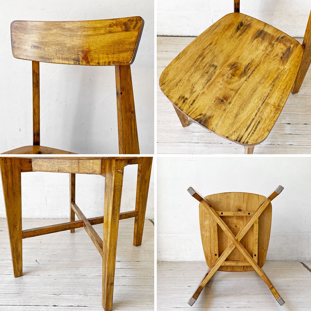 ジャーナルスタンダード journal standard Furniture j.s.F シノン ダイニングチェア CHINON CHAIR WOOD ラバーウッド材 定価￥25,300- A ★