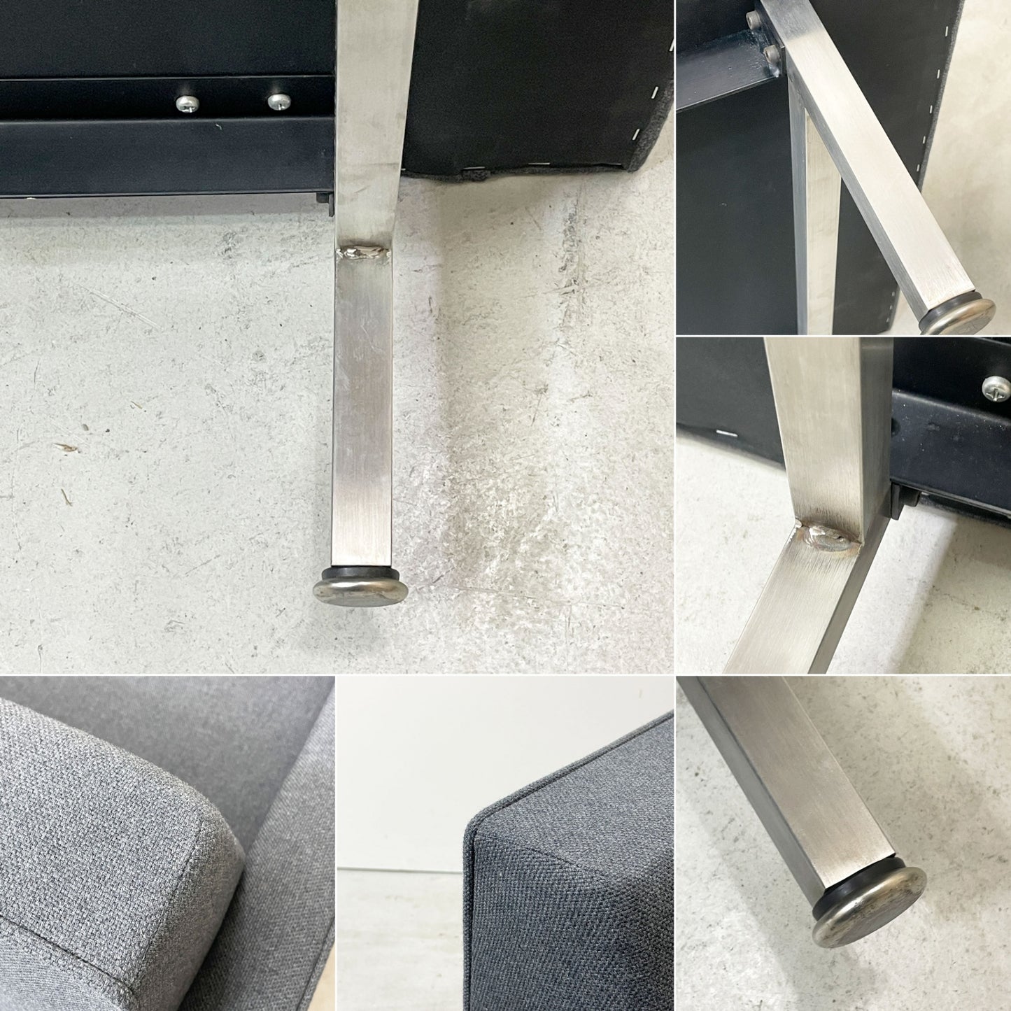 ハーマンミラー Herman Miller モジュラーシーティンググループ 1Pソファ ラウンジチェア ジョージ・ネルソン ビンテージ ミッドセンチュリーモダン ●