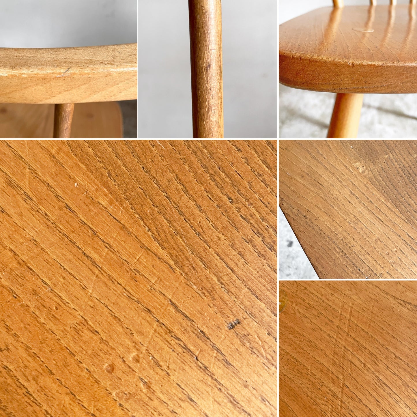 アーコール Ercol スティックバックチェア スピンドルチェア エルム材 UKビンテージ Vintage 英国家具 A ■