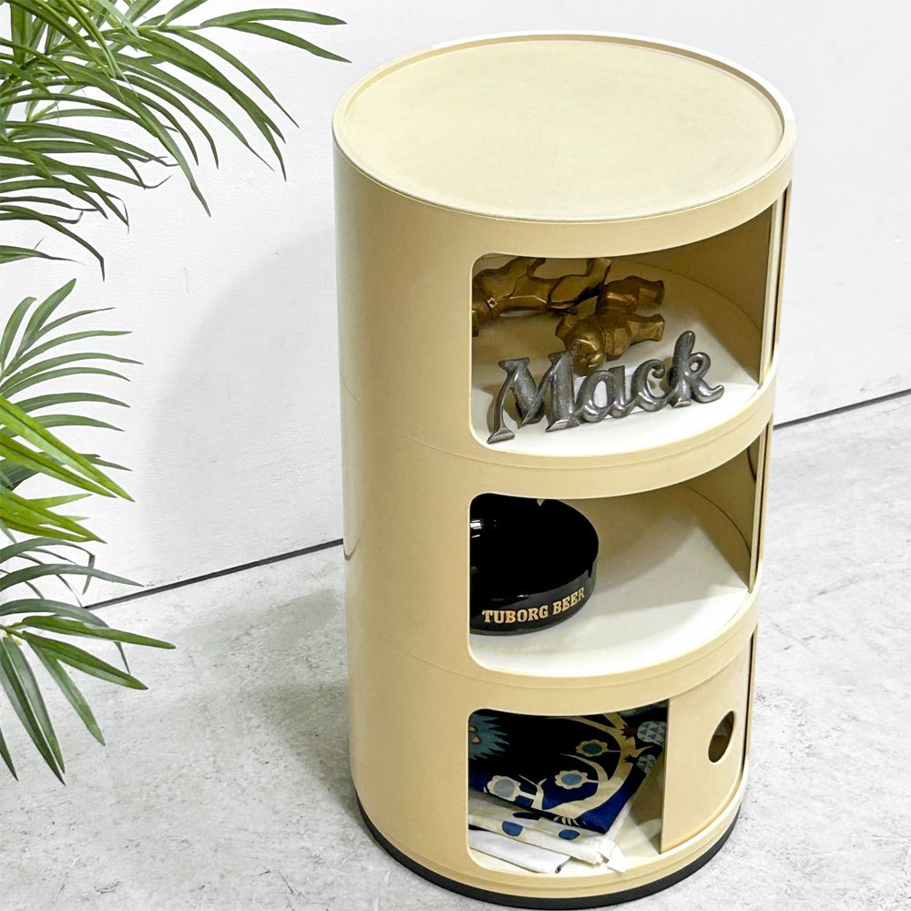 カルテル Kartell コンポニビリ COMPONIBILI 3段 ポリカーボネイト製 アンナ・カステッリ・フェリエーリ イタリア ●