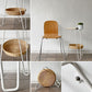 イデー IDEE ワラビー WALLABY サイドテーブル SIDE TABLE ラタン スチール ホワイト ナチュラルモダン H60㎝ 廃番仕様 現行定価39,900円 ◇