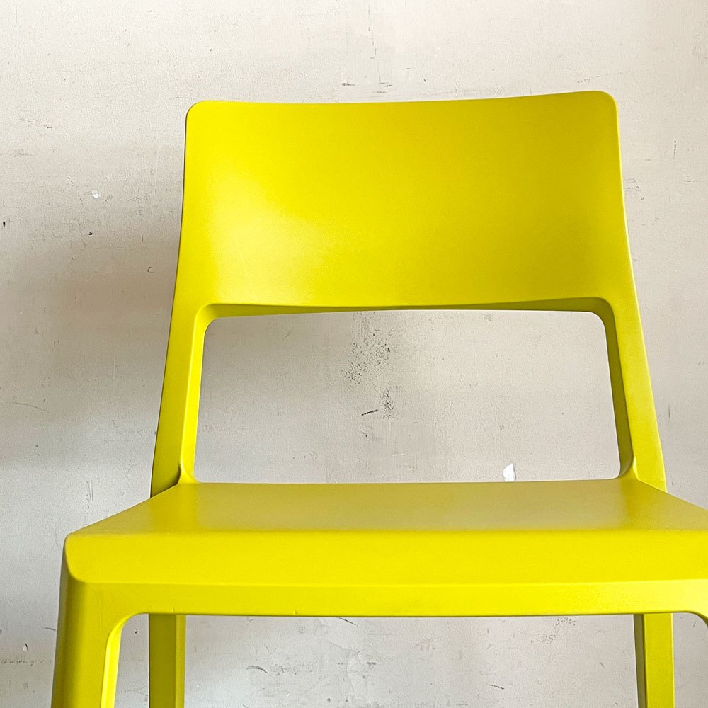ヴィトラ Vitra ティプトン Tipton チェア スタッキングチェア チルト機能 ロッキングチェア イエロー B ■