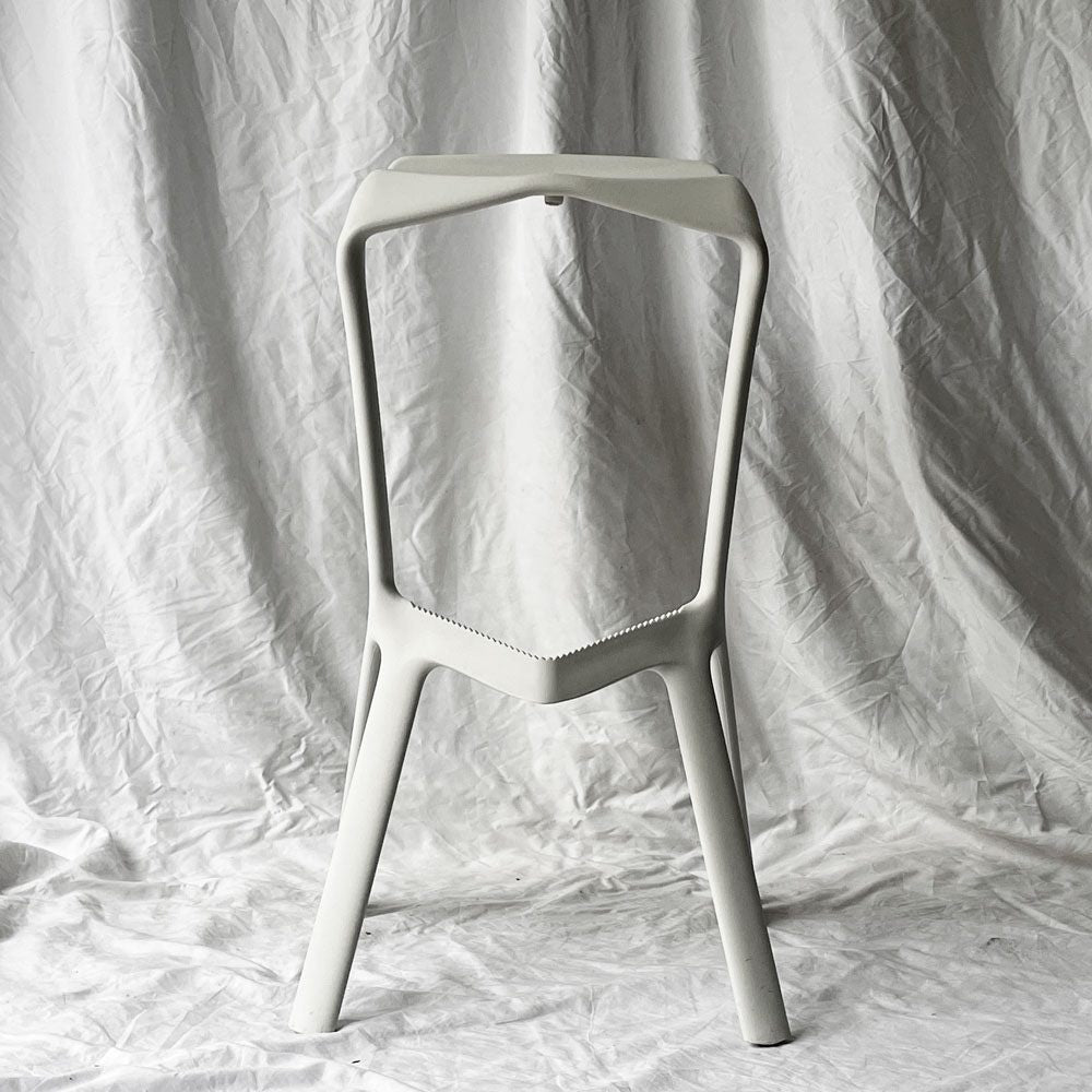 プランク PLANK ミウラスツール MIURA stool ハイスツール スタッキング ホワイトグレー コンスタンチン･グルチッチ イタリア 定価￥44,000- ◇