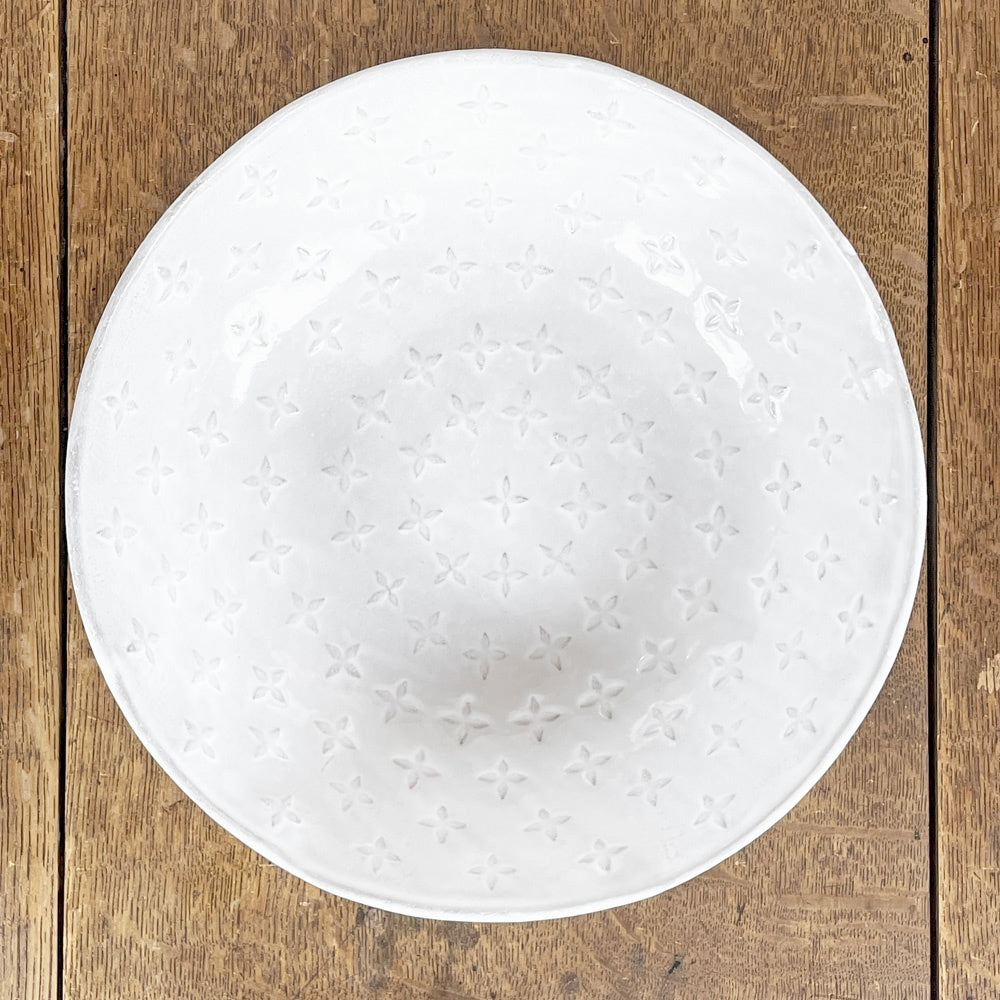 アスティエ・ド・ヴィラット ASTIER de VILLATTE チュイルリー Tuileries スーププレート φ22cm 陶器 フランス ■