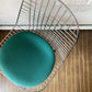 ヴィトラ vitra ワイヤーチェア Eames Wire Chair DKR5 エッフェルベース シートパッド付 ファブリック グリーン系 C&R イームズ ミッドセンチュリー ◎