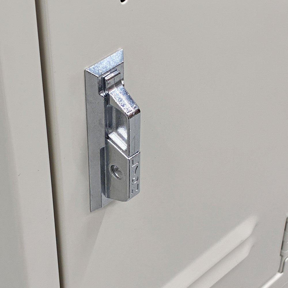 リオン LYON ハーフロッカー HALF LOCKER ルーバータイプ スチールロッカー アイボリー P.F.S.取扱 ◎